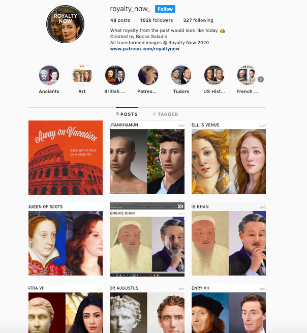 alexa_beechler's tweet photo. #FreebieFridayTeacherTip 🚨Bring #History to life w @royalty_now on #Instagram 👉https://t.co/Q6pGQByaQa ☝️search #HistoricalFigure on @Newsela ✌️ 🗣 societal constructs, point of view, then vs. now, perspective, etc.💡For Ex: Why does #monalisa have straight hair? #makeitreal https://t.co/ECn9vQrnmy