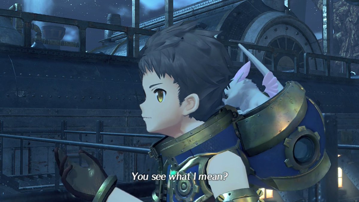 What dorks these two are I love it. Obviously I always enjoy Rex's interactions with Homura but I get a lot out of his interactions with Hikari as well (though I mean, they are the same person so duh)  #Xenoblade2