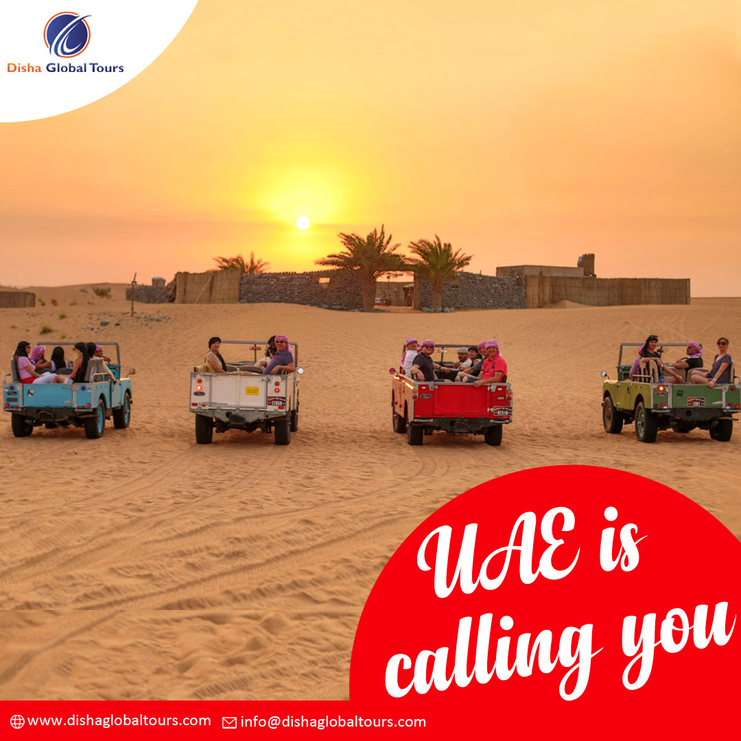 Uae is calling you to the world of adventures.

Contact us on: ☎ +971 529714983
✉ info@dishaglobaltours.com
🌐dishaglobaltours.com

#dishaglobaltours #travelpost #uaeiscalling #welcometouae #exploreuae #placestovisit #visituae #traveluae #traveller #uae