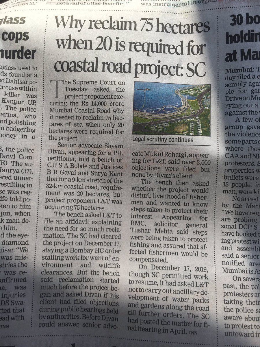 tarasharmasaluj's tweet image. No one is anti-development but requesting #responsibledevelopment is our duty esp when #ClimateChange is real!! If a #coastalroad is a must Respected Leaders pls #saveourcoast where pos &amp;amp; put part on stilts&amp;amp;not mass reclaim &amp;amp; pls save trees letindiabreathe.in/Save600Trees @LetIndBreathe