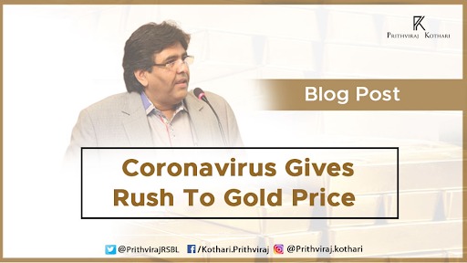 PrithvirajRSBL's tweet photo. Blog Post: Coronavirus Gives Rush To Gold Prices
Check out the link below to read more:
https://t.co/lbtYZN3vug
#goldblog #blogpost #gold #goldupdates #goldtopics #blog #blogger #blogs #blogging #goldnews #bullionking #bullionkingofIndia #prithvirajkothari #virus #coronavirus https://t.co/usOUAX2abe