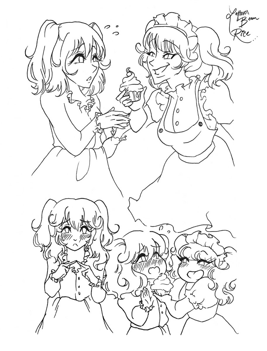 LeftoverBeans's tweet photo. leah found a special cupcake and wants ruby to try it !! will ruby accept leah's treat ?

rubyleah wg sequence part 1/4 🍭♦

#weightgain #fat #belly #bigbelly #bbw #fatgirl #rubykurosawa #leahkazuno #rubyleah #lovelive #lovelivesunshine #sifas #llas #ラブライブ ＃スクフェス https://t.co/JchhrpEle2