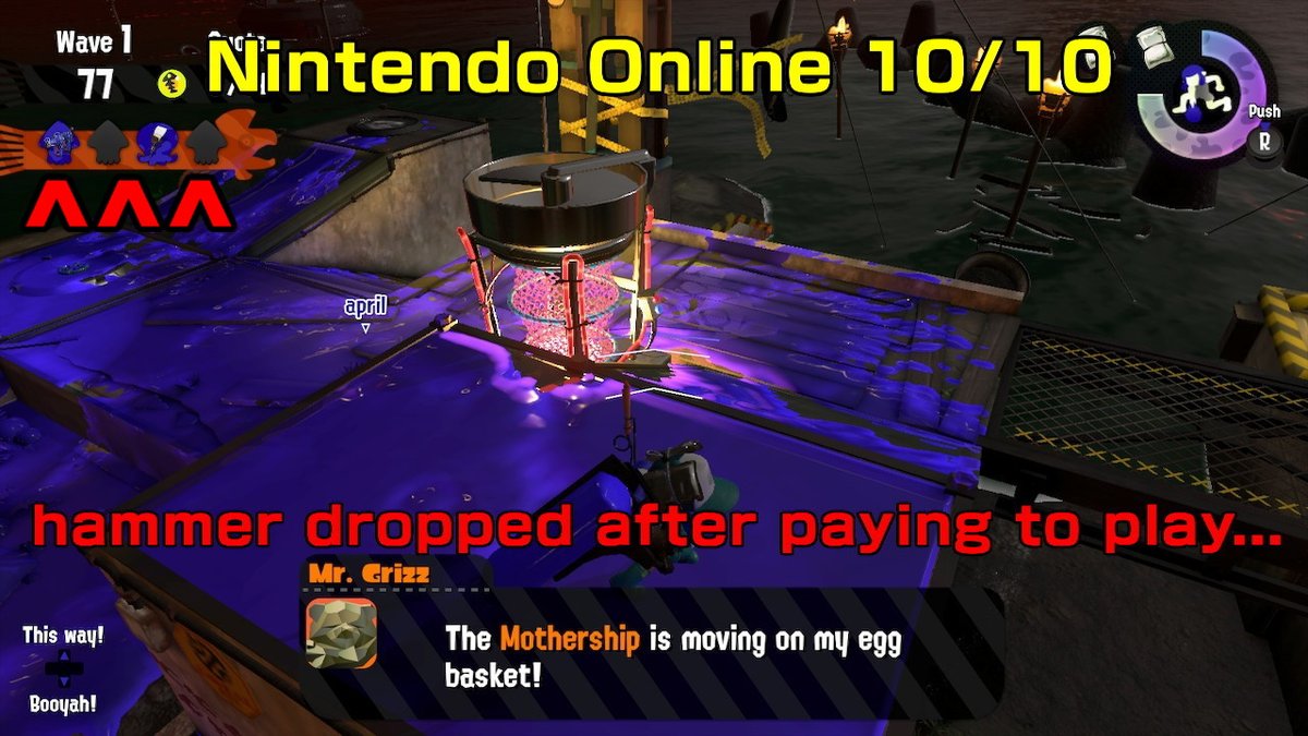 PowerSplat2's tweet image. #UnstableConnection #Lag #Splatoon2 #NintendoSwitch