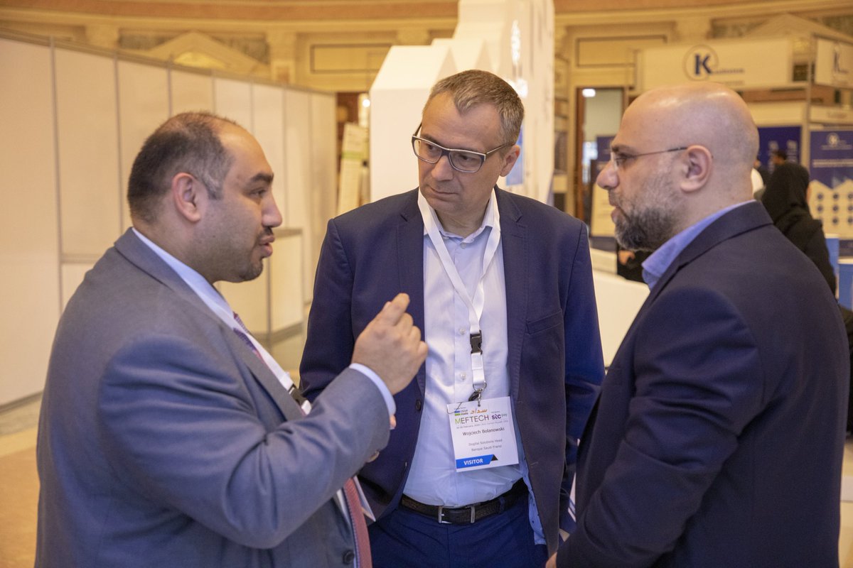 is_arabia's tweet photo. Some highlights from Tuesday at MEFTECH 2020! #MEFTECH2020 #InnovativeSolutions #RitzCarltonRiyadh #Cybersecurity https://t.co/SZwfUbhmfw