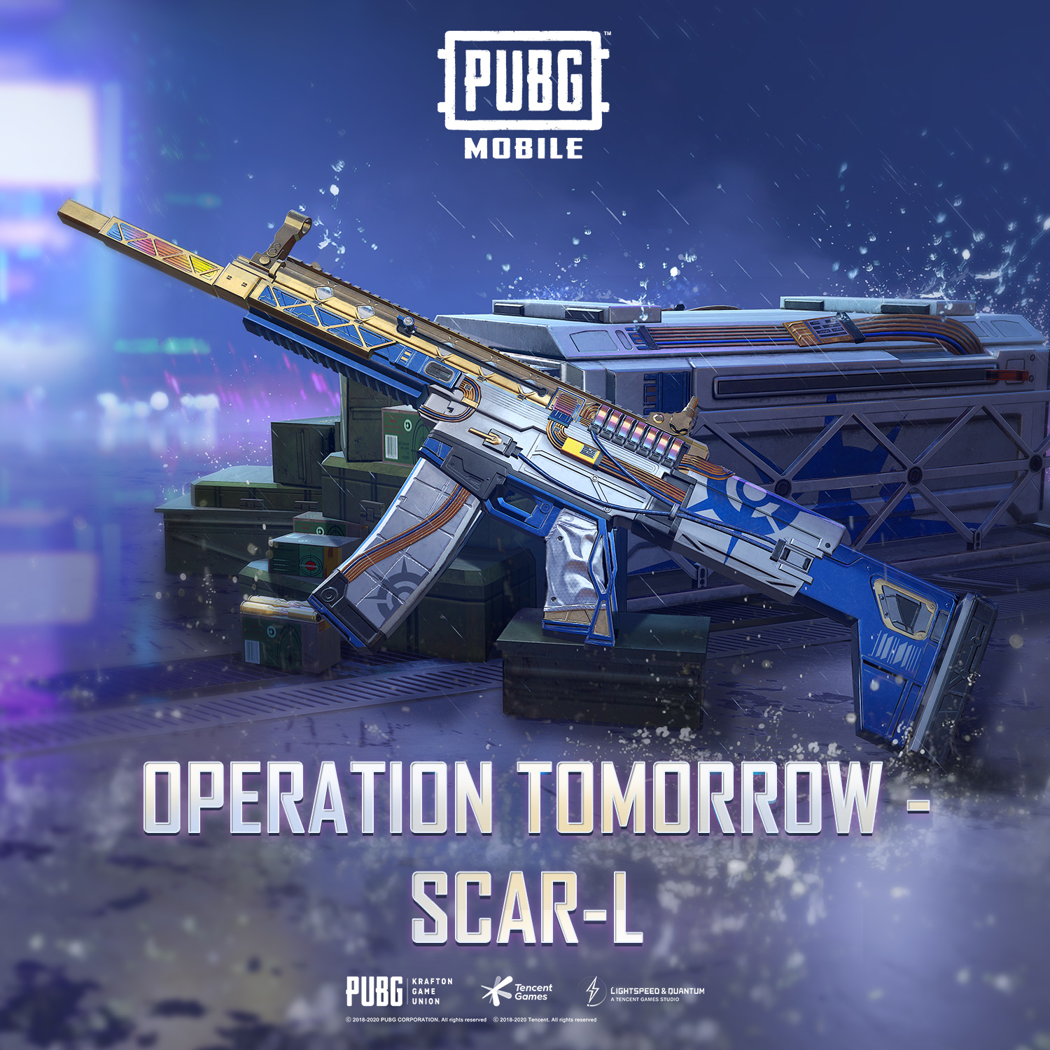 Pubg Mobile Tomorrow S Never Guaranteed Pick Up The New Operation Tomorrow Scar L Via Lucky Spin Pubgm Pubgmobile