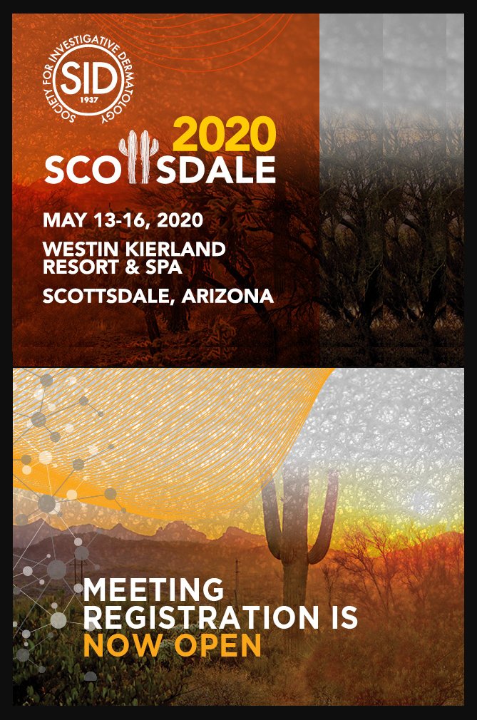Event : Society For Investigative Dermatology Annual Meeting (SID 2020)
Specialty : Dermatology
Date : 13-May to 16-May-2020
Location : Scottsdale,AZ,USA
For more details visit our website medconfworld.com
#medicalconference2020 #cme #dermatology #scottsdale #arizona #USA