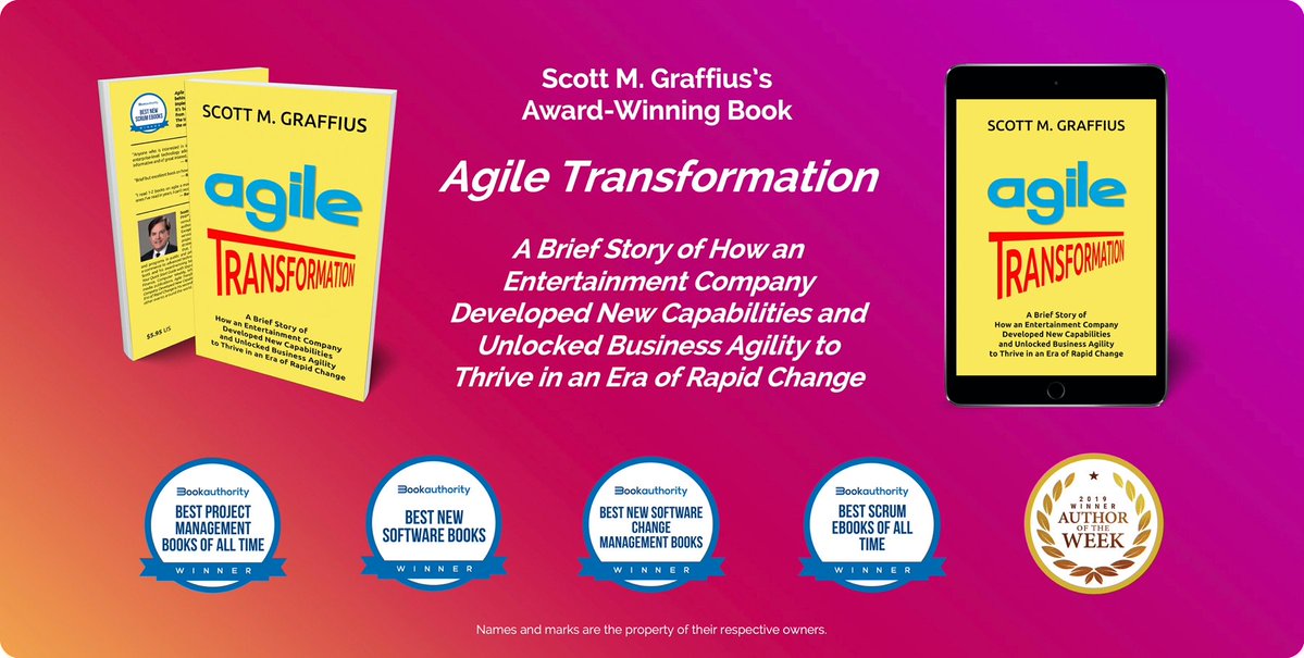 AgileTransform's tweet photo. See #AGILE #TRANSFORMATION on Agile Alliance’s website 👉 https://t.co/9aJfwNVgRb 

#agiletransformation #agiletransformation #agiletransformationbook #agilepm #projectmanagement #agilecoach #theprojecteconomy #IT #tech #software #product #startup #book #agilebook #pmbook #pmot . https://t.co/jKZswgzLLd