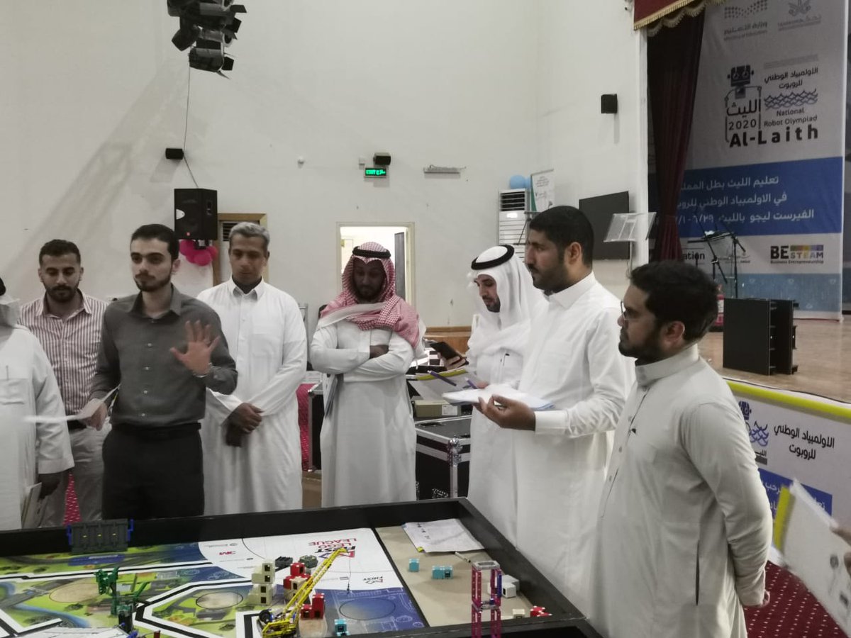 MhamadShare's tweet photo. تم بحمد الله الإنتهاء من التصفيات النهائية لمسابقة الفيرست ليجو في المملكة العربية السعودية كما وأتقدم من فريق https://t.co/PLw63xOF5b neutons من إدارة تعليم جدة حصولهم على المركز الأول (بطل البطولة)،
كان تنافساً قوياً ومستوى من الشغف والطموح عند الطلبة عالي جداً.
بالتوفيق للجميع https://t.co/Wy6f3GPKRY