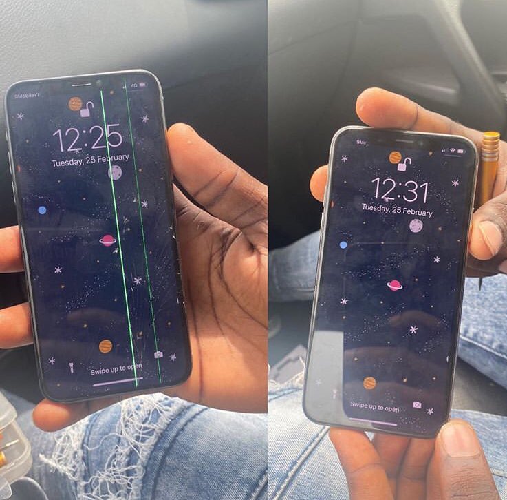 MobileScreenFix's tweet image. The work we do is simple, fix your phone without putting you through any hassles!

Today’s customer requested an hour break from the office to see us, we left him in thoughts as to what to do with the remaining 54 minutes, fixed in 6 minutes! 😎

#MobileScreenFix #Ooin #MSFWay