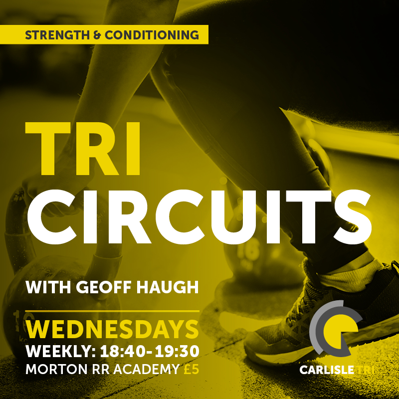 It's a CTC double bill at Morton tonight! 

Tri Circuits starts 6:40pm in the gym – work on your core and build strength. £5. 

Claire gets our Wednesday Swim underway at 7:15pm. An un-coached endurance swim, with optional training plan provided. £4 members, £7 non-members.