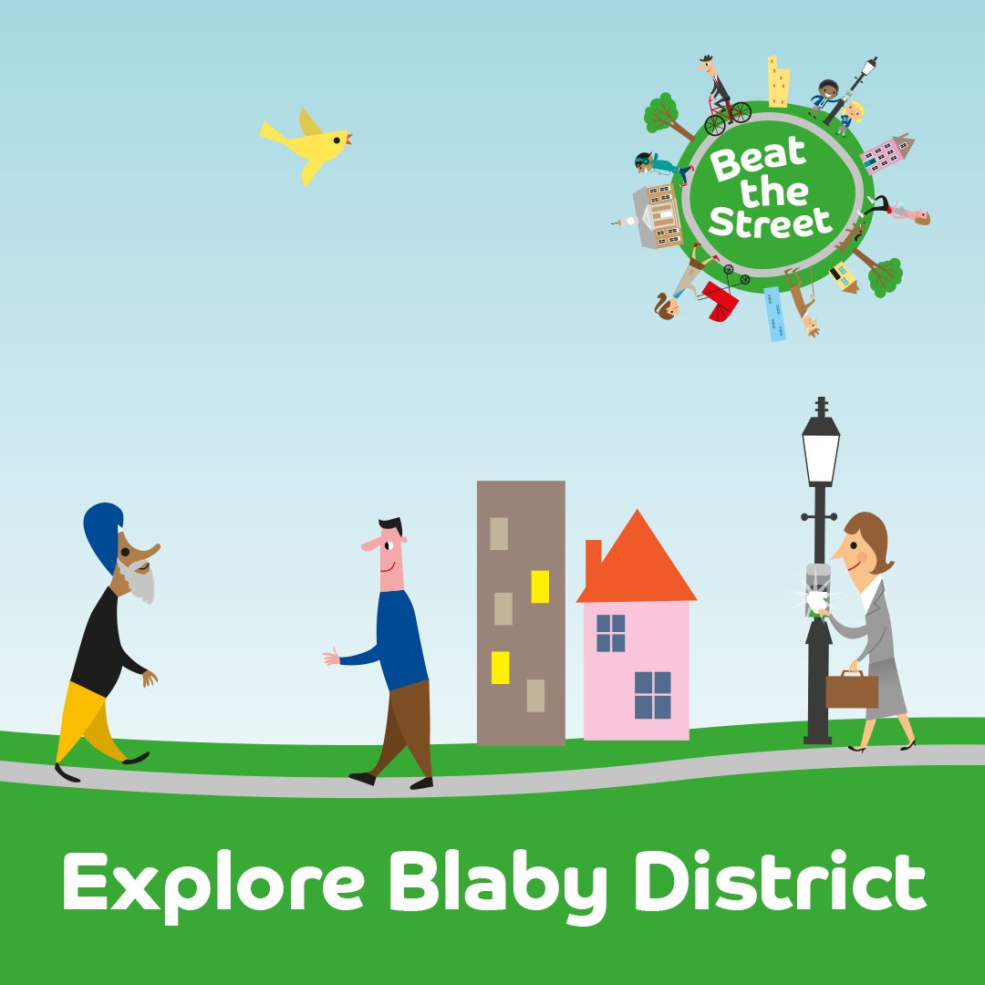 BTSBlaby's tweet photo. And we're off! Beat the Street starts today in Blaby! The aim of the game is to earn as many points as possible for you and your team by walking, running or cycling between Beat Boxes from 26 February - 8 April. @BlabyDC @ActiveBlaby @CanalRiverTrust @CHYMLeics #btsblaby https://t.co/e5lQAaA7h2