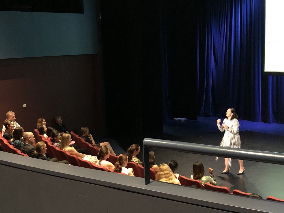 Fascinating listening to Dr Anita Collins talking at @CanberraGrammar on music, the developing brain and learning; discussing the research and science behind why music is such a powerful and central part of education - as it is at CGS.