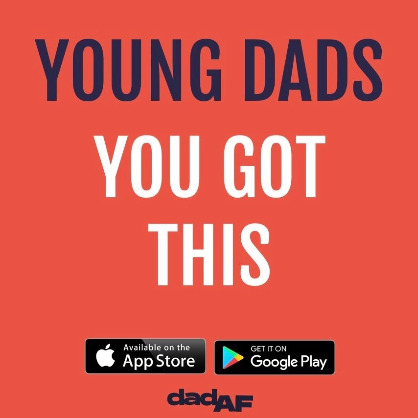 Young Dads, You Got This - take a look at the Dad AF app and leave a comment 🙌
•
•
•
#dad #dadaf #dadlife #youngdad #dadcommunity #dadyougotthis #wearedadaf #children #toddler #baby #parent #instadad #dadblogger #download #menshealth #strongdad #DaddyGang