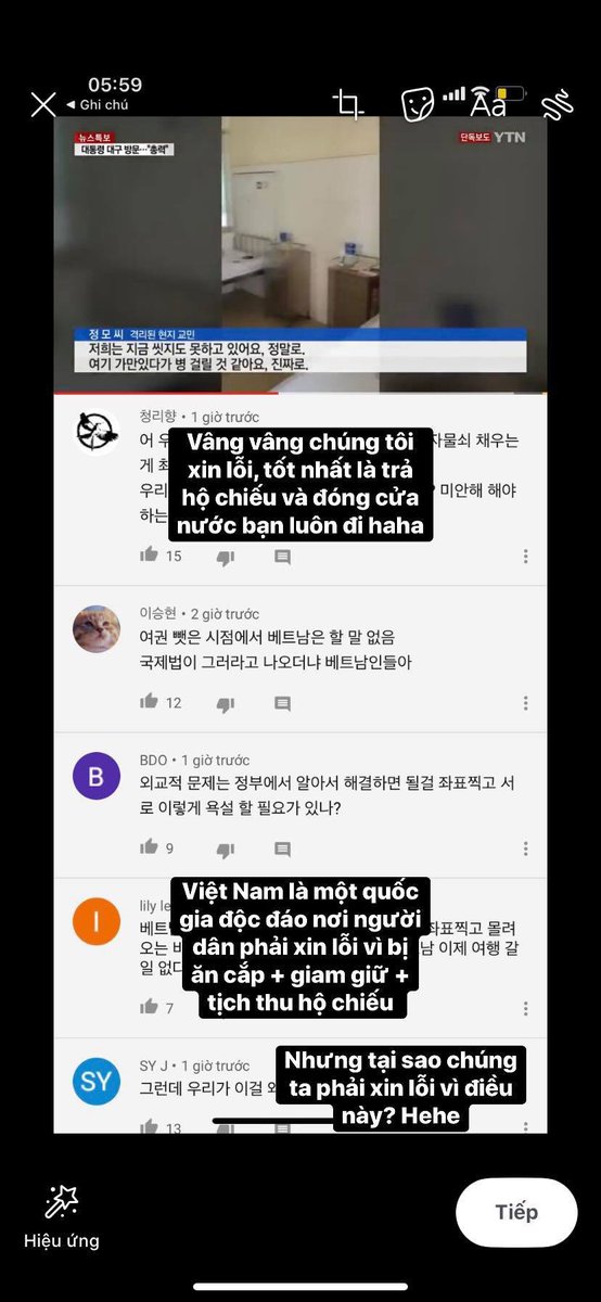 Yoongiluv14's tweet photo. Não các anh chị để trưng à? Việt Nam chúng tôi là đang giúp các anh chị thế đéo nào 20 con người kia không chịu hợp tác rồi các anh chị thì đi cười cợt đất nước chúng tôi
#ApolozieToVietNam https://t.co/Mbr8ShU93G