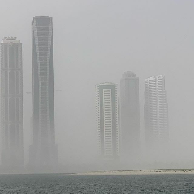 It’s coming.... no test today..... small sand storm 💨💨💨