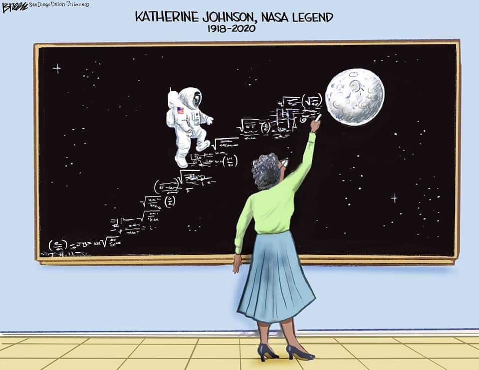 Tribute to Katherine Johnson, <a href="/NASA/">NASA</a> Legend