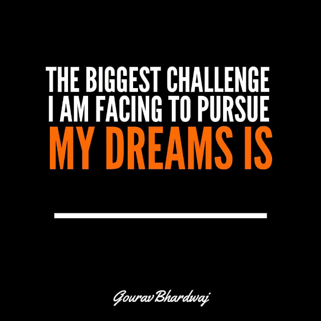 GouravBhardwaj_'s tweet photo. "What is the biggest challenge in your opinion that is stopping you from growing and making your dreams a reality? -
Is it something that you're doing a committment or someone who is stopping you, or is it just lack of self-belief? -
#StopAvoidingStartSolving #GouravBhardwaj https://t.co/HED4QPjrmb