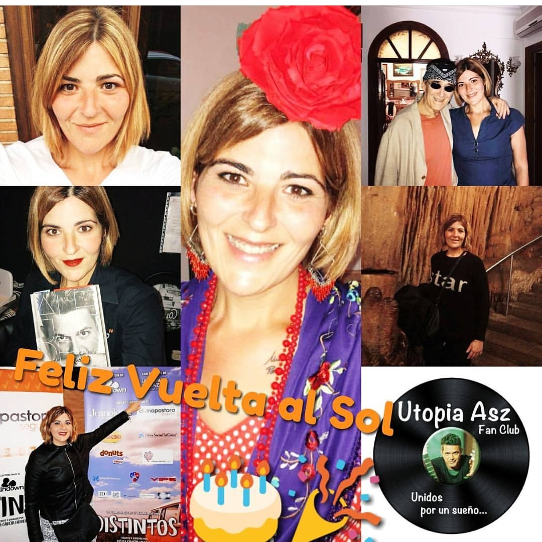 Y hoy le toca a ella..A nuestra Presi <a href="/vane_utopiaasz/">Vane_UtopiaAsz</a> ❤️la que tira de este sueño llamado Utopia. Gracias por tus ganas incansables y estar siempre al pie del cañón🎉FELIZ  VUELTA  AL SOL!!!!TE QUEREMOS! <a href="/AlejandroSanz/">Alejandro Sanz</a> no puedes dejarla sin su felicitación, únete a nuestra fiesta