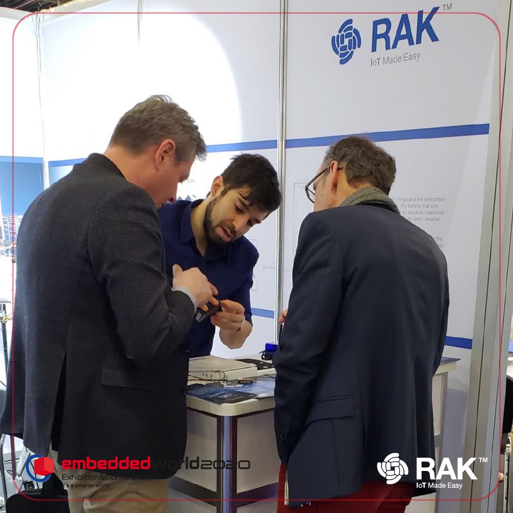 RAKwireless's tweet image. #RAKstars We&apos;re still here at the #EmbeddedWorld2020 

#RAKwireless #IoTMadeEasy