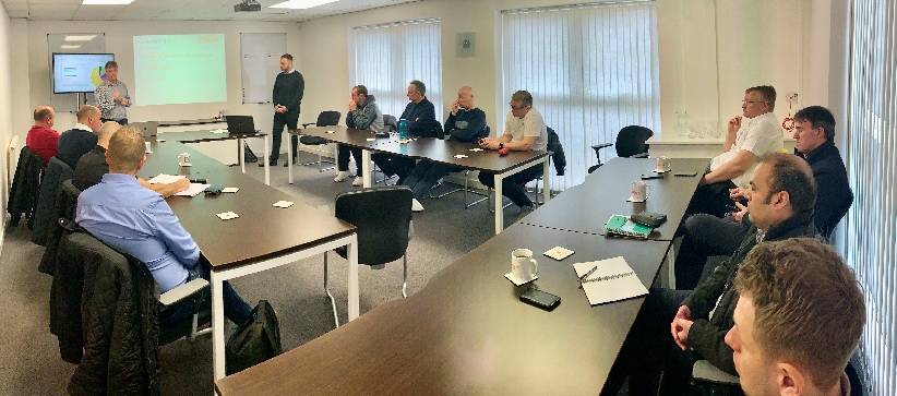 SpidexSoftware's tweet image. Today is the second of our Spidex Mobile #CMMS Open Days here at Coleshill.

We welcome another group of our customers, including Avara Foods, Suez Recycling &amp;amp; Recovery, Lancashire Renewables and the Science &amp;amp; Technology Facilities Council.