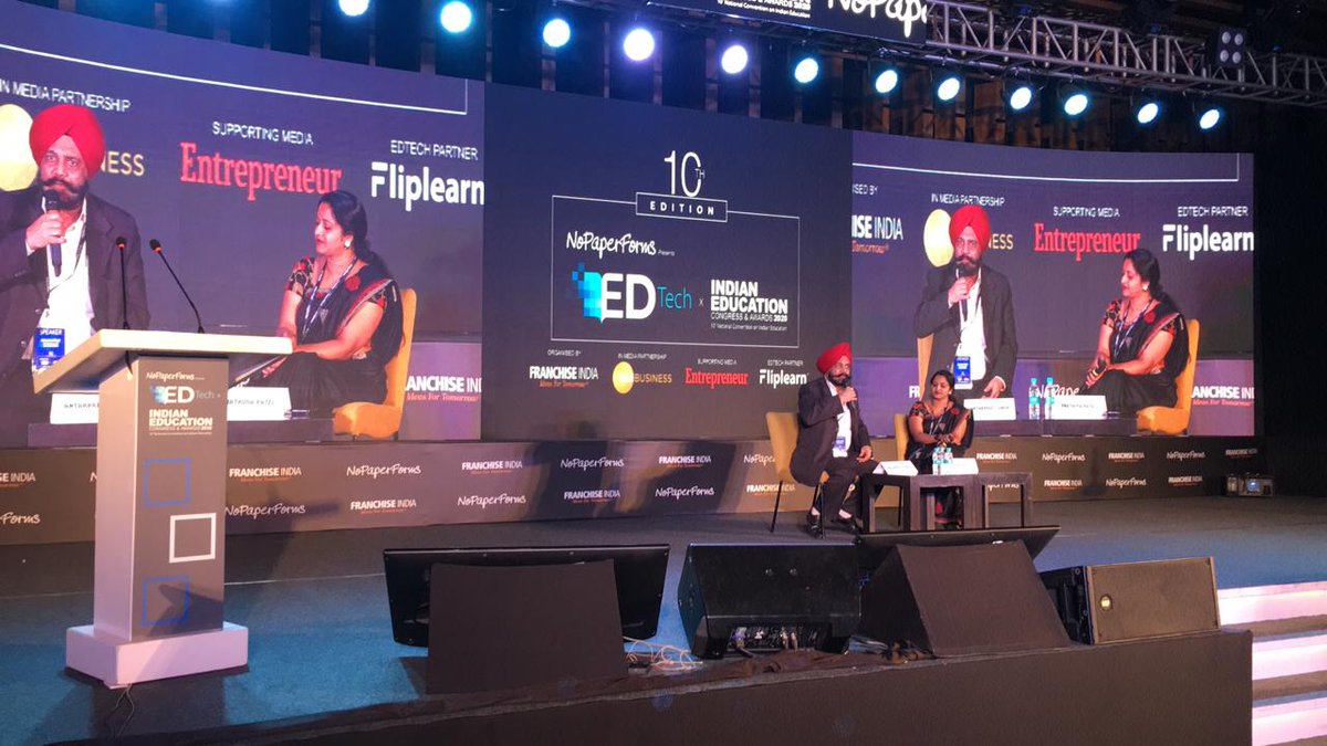 EntrepEducation's tweet image. #IEC2020 #TechIntellect2020 | It’s time for Session VII at Indian Education Congress 2020 on topic - Learn, UnLearn, Re-Learn for Teachers in Digital Era.

#edtech #education #conference #Bengaluru #technology #skilllearning #revolution #future #tech #innovation #digital #startup