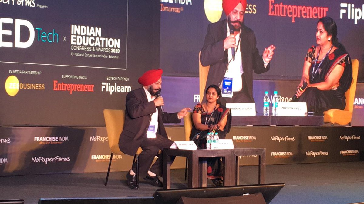 EntrepEducation's tweet image. #IEC2020 #TechIntellect2020 | It’s time for Session VII at Indian Education Congress 2020 on topic - Learn, UnLearn, Re-Learn for Teachers in Digital Era.

#edtech #education #conference #Bengaluru #technology #skilllearning #revolution #future #tech #innovation #digital #startup