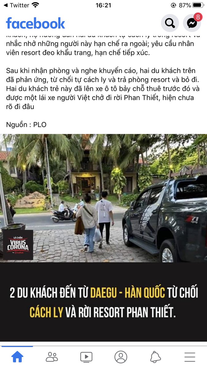 phuongontwitt20's tweet photo. 2 travellers came from Daegu disagreed to isolation and went away
#KoreansApologizetoVietnam
#YTN_사과해
So disappointed
#베트남을존중해 https://t.co/QSug31w1fA