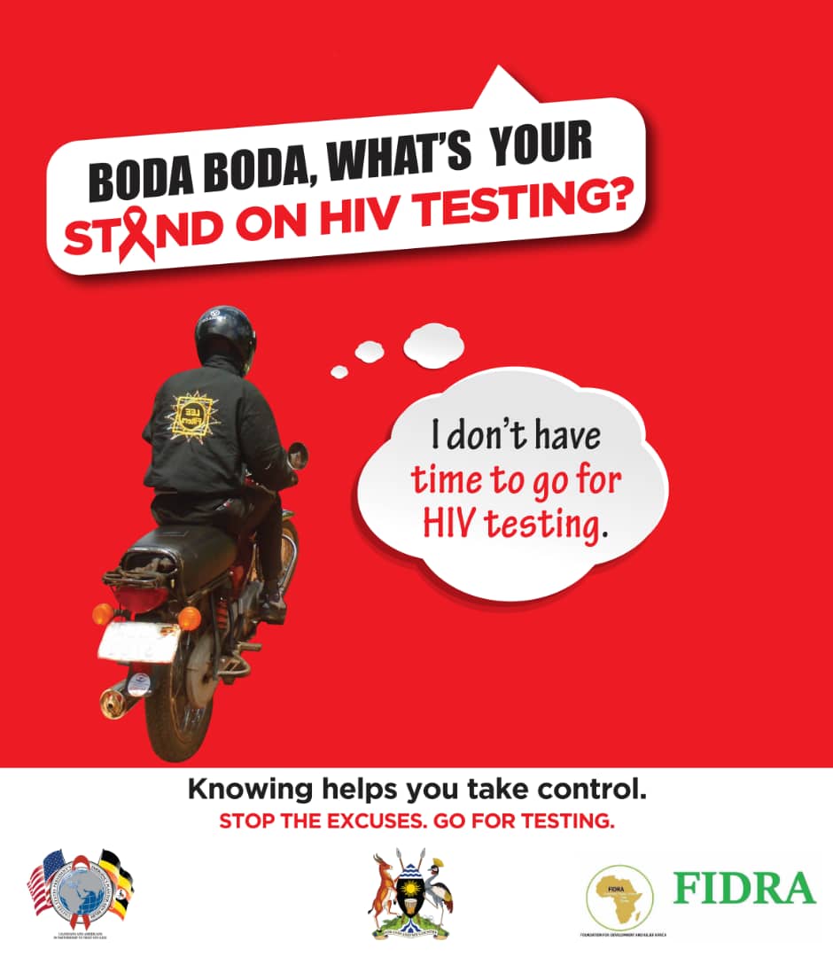 We are equipping young people in Northern Uganda,  with vital information on  unwanted pregnancy, contraception, HIV and STIs. This will contribute to young people especially  the Boda Boda cyclist on  being able to make full, free and informed choices on safe sex practices