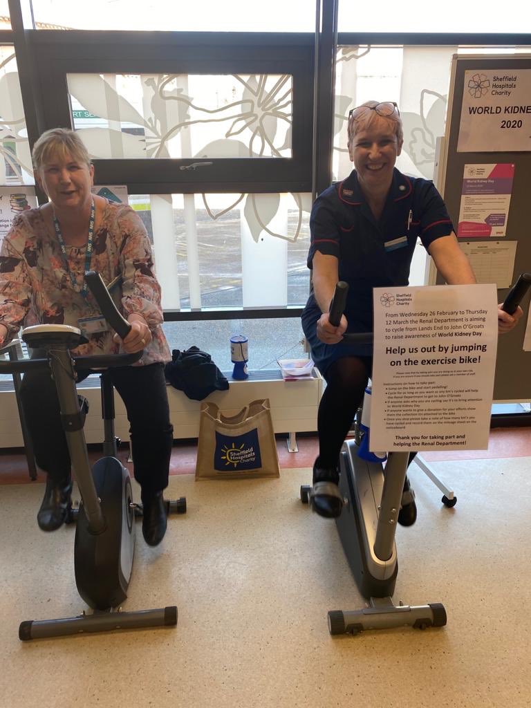 Cycling from John o’groats to lands end #worldkidneyday with #sheffieldhospitalscharity