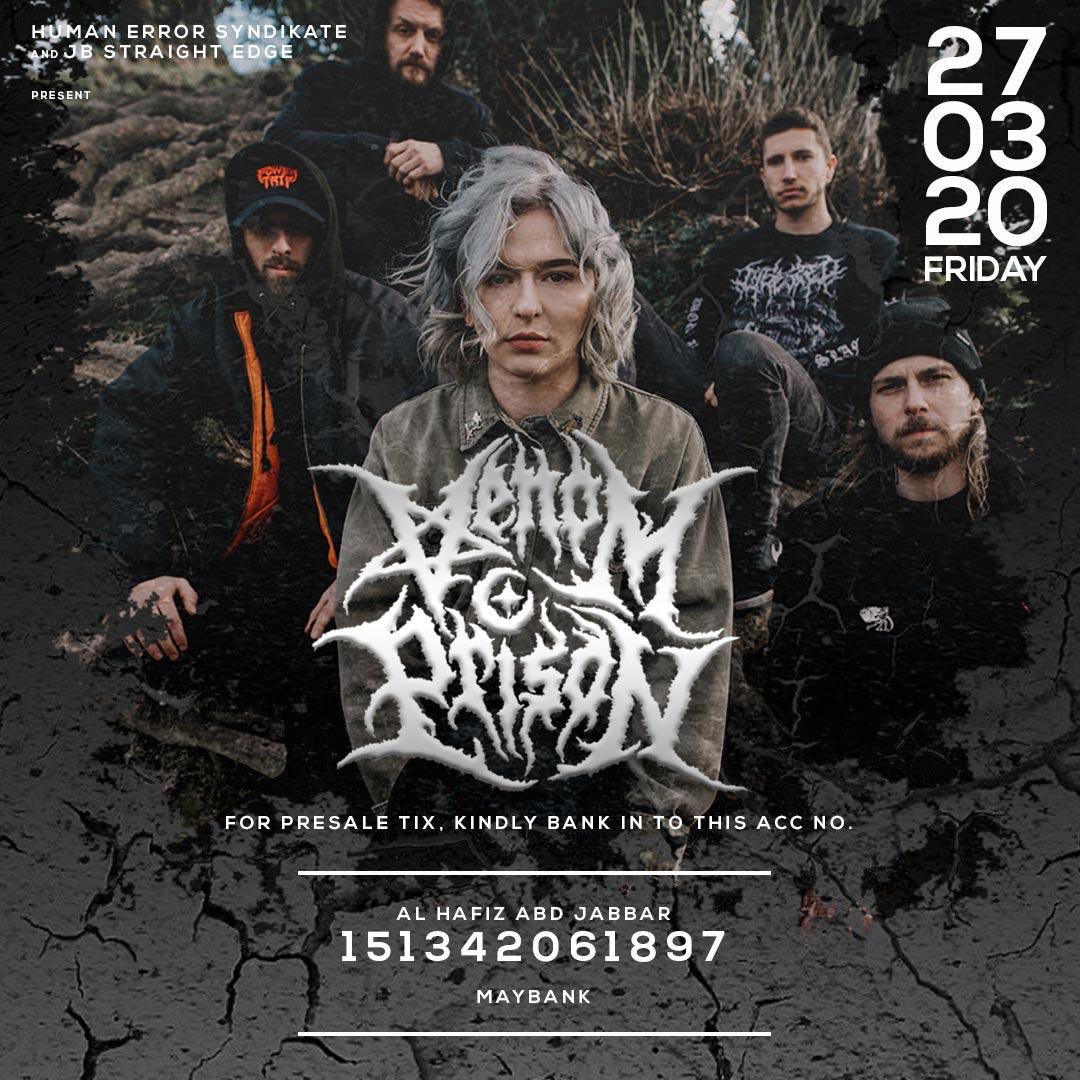 wit_records's tweet image. Glad to announce that our brothers @somebodyfoolhc &amp;amp; Lowlife from 061 Hardcore will be heading to Johor Bahru for @Venomprison next month! Thank you to Johor Bahru Straight Edge &amp;amp; Humanerrorsyndikate for the love 💕