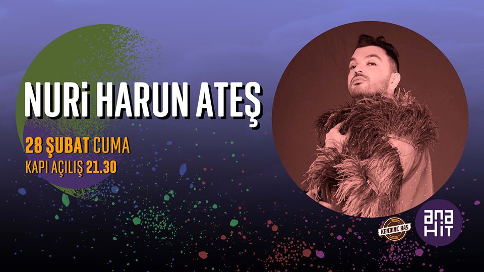 Şark bülbülümüz, Kontrtenoriyatımız <a href="/nuriharunates/">Nuri Harun Ateş</a> Ateş 28 Şubat akşamı Anahit Sahne'de!

Biletler Biletix'te! 🙌🏼 #çoksesçokrenk