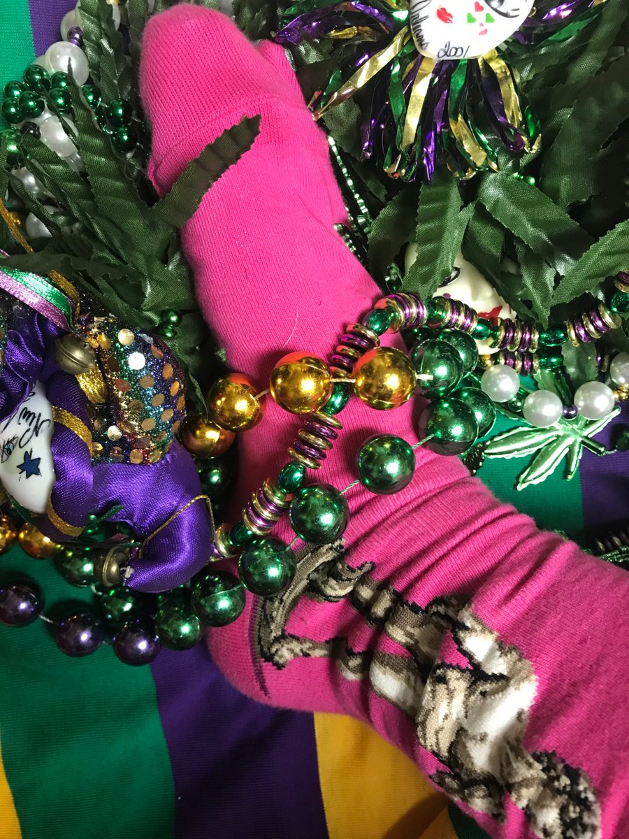Mardi Gras Memories
Memories make holidays a challenge and an opportunity to change perspective. Read more at facebook.com/tb.taylor.1884 #RhythmOfTime #PainfulMemories #CreatingNewMemories #LoveOfTheGiver  #OurAmazingAmerica #SocksShared #LivingLifeOutLoud  #TaylorsToesAndTales