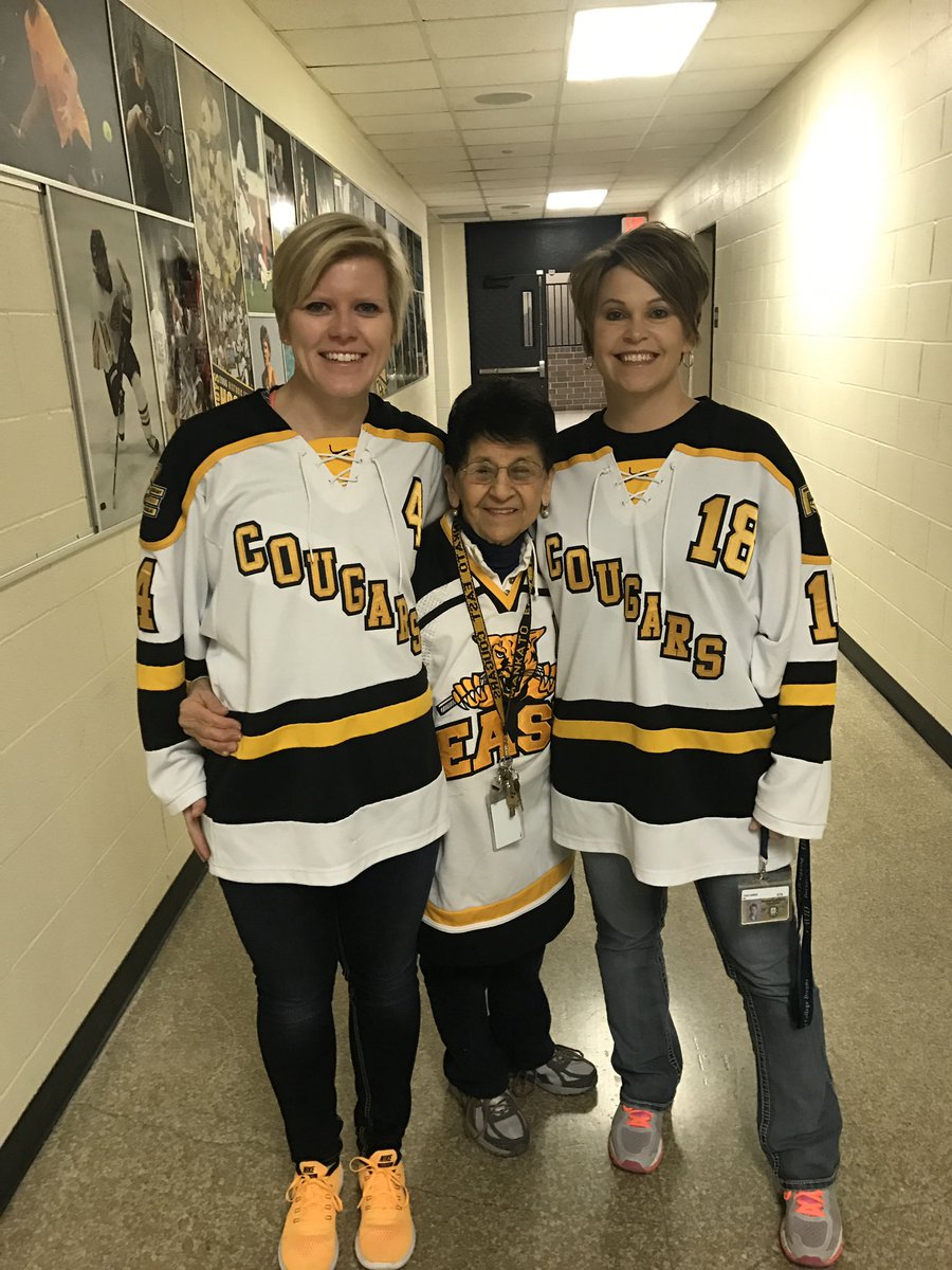 MissMaryNelson's tweet photo. Mankato East has one pretty amazing member of our Cougar Family in Millie Daufenbach!! Proud to call this woman a colleague and friend! Huge milestone birthday as she turns 90 🥳today!! #MAPSready #WeAreMEHS #legend #learnfromherdaily #livealifeofexample https://t.co/SJVHCiCLEh