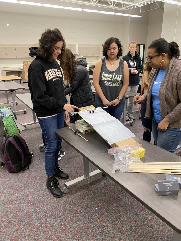 WeyhmillerC's tweet photo. February WOmen in Science Breakfast is underway! Today’s topic is learning about biomechanics and all the possibilities within it. #WomenInSTEM #gowo https://t.co/hVhPXTWjG0