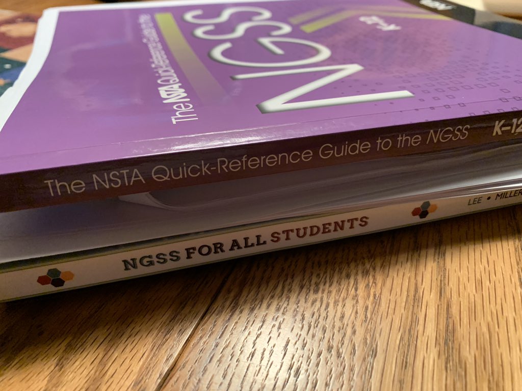 MaryannM's tweet photo. Ready for virtual chat about #PASciStandards #NGSSInPA this afternoon. Lots of good stuff here! #STEMinPA https://t.co/0IrZE6Er43