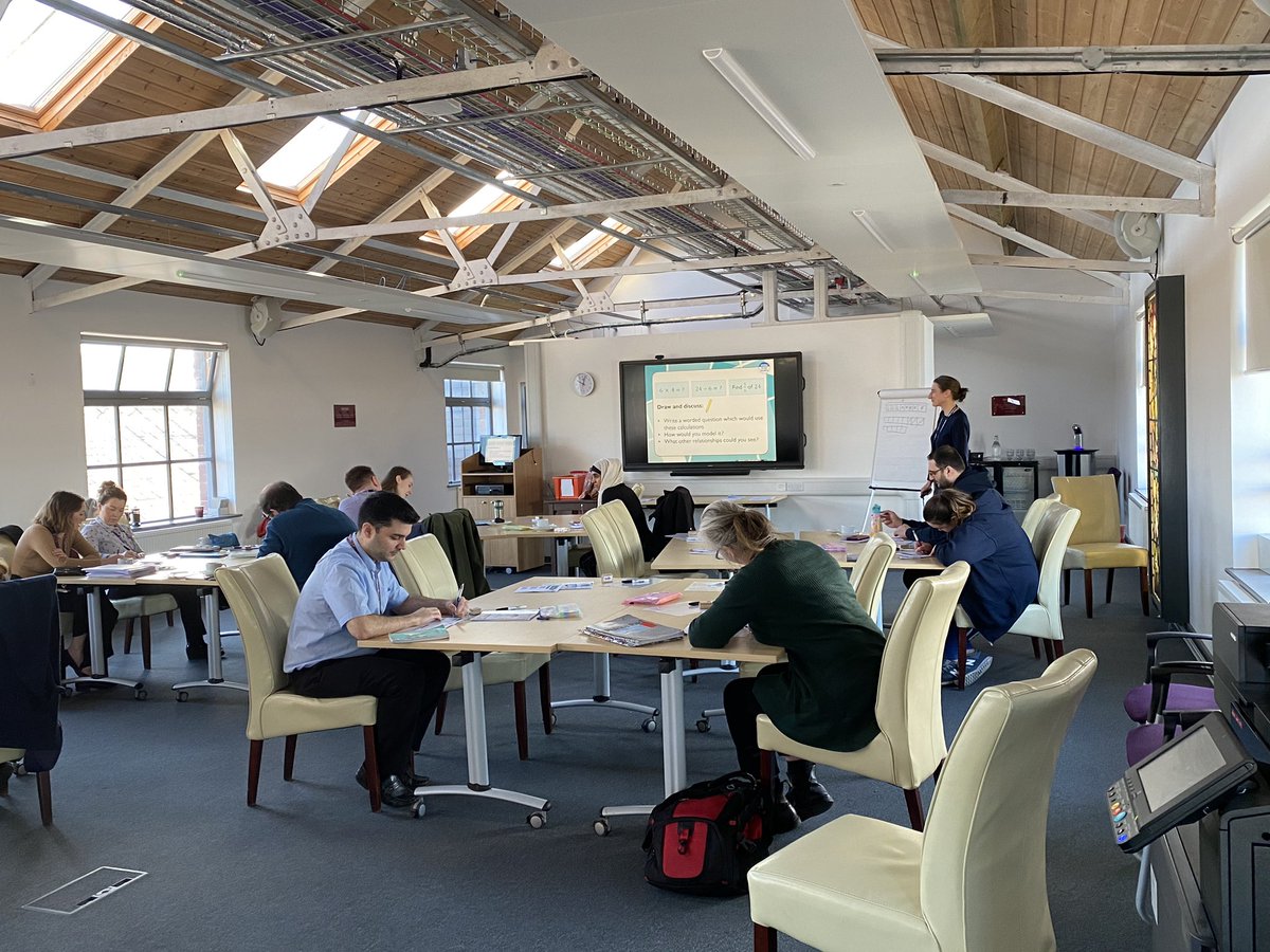 Thank you to Christine Turner <a href="/WhiteRoseMaths/">White Rose Maths</a> for a fun, exciting and innovative session on Bar Modelling. <a href="/CLayall/">Carol Layall LCC</a> <a href="/Jonny__diamond/">Jonnydiamond</a> #CfEM