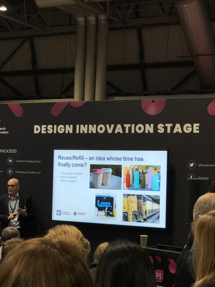 FelixxMoritz's tweet photo. Full house @EasyfairsPACK at the design and innovation stage...#UKRI - Smart Sustainable Plastics Packaging at UK Research and Innovation #Plasticpackaging #Visitthefuture https://t.co/aWhiGxyKXv
