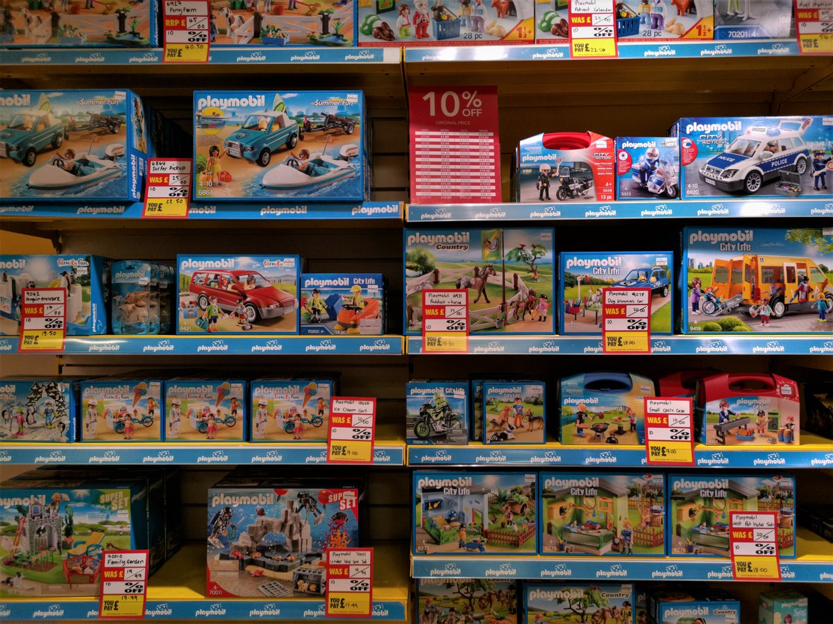 Our wide selection of  <a href="/PlaymobilUK/">Playmobil UK</a> sets are now on offer in our Toy department! #Playmobil #Sale #Oxford #ClosingDown #Toys