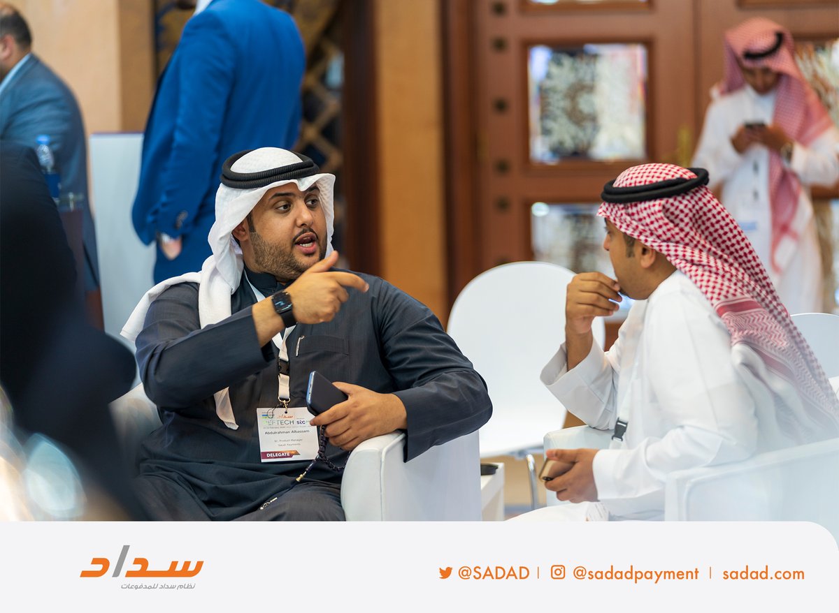 SADAD's tweet photo. نرحب بكم في ثاني أيام معرض ومؤتمر الشرق الأوسط للتقنية المالية #MEFTECH2020..
انضموا إلينا لاكتشاف الكثير عن رقمنة القطاع المالي وسبل تطويره في المملكة.
للتسجيل:
https://t.co/fWwyOiUVsp
#سداد https://t.co/C53l9B3n8t