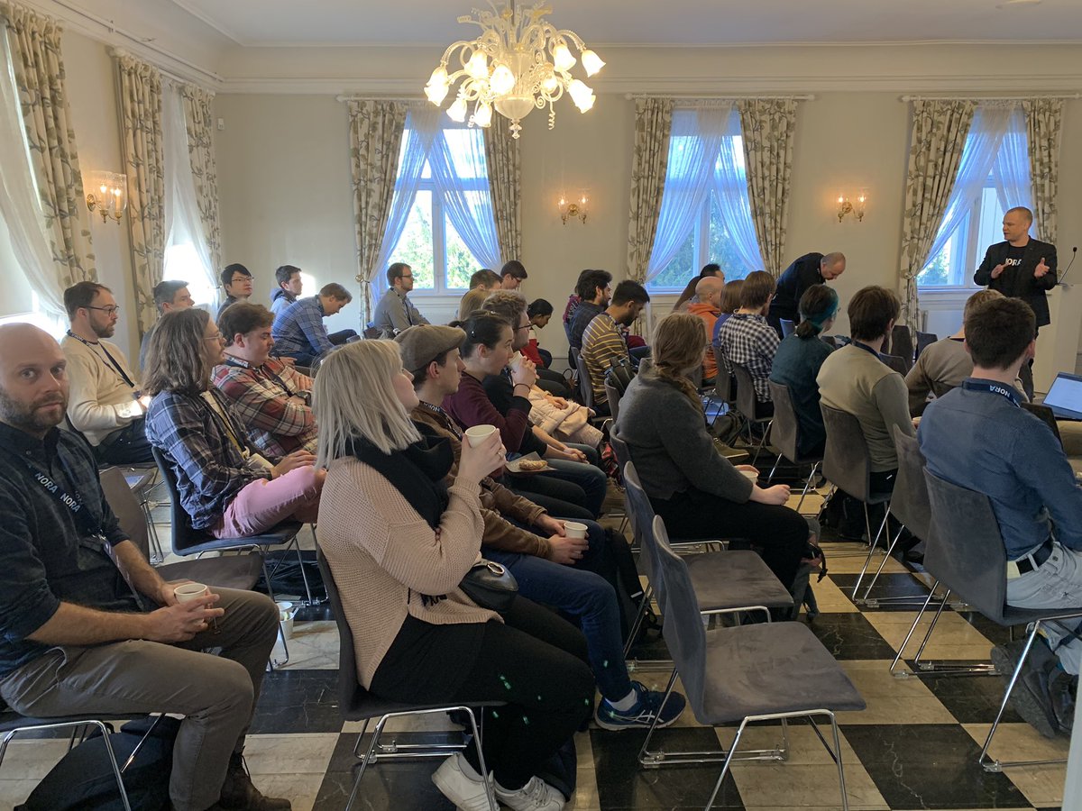 NORAdotAI's tweet photo. Day 2 at NORA PhD Symposium #NORAphd https://t.co/9dYH2zAkU3