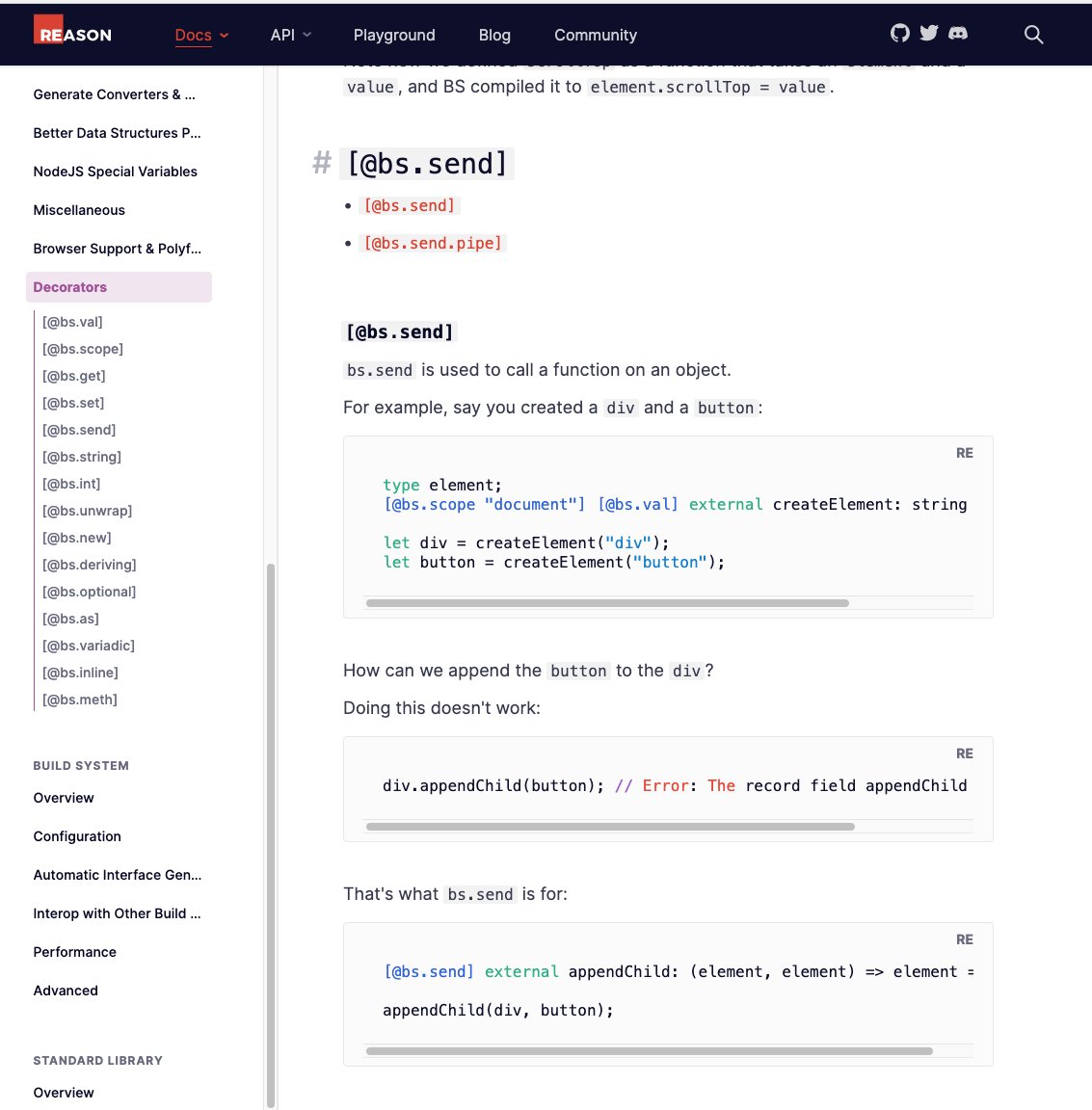 ReScript Association tweet media