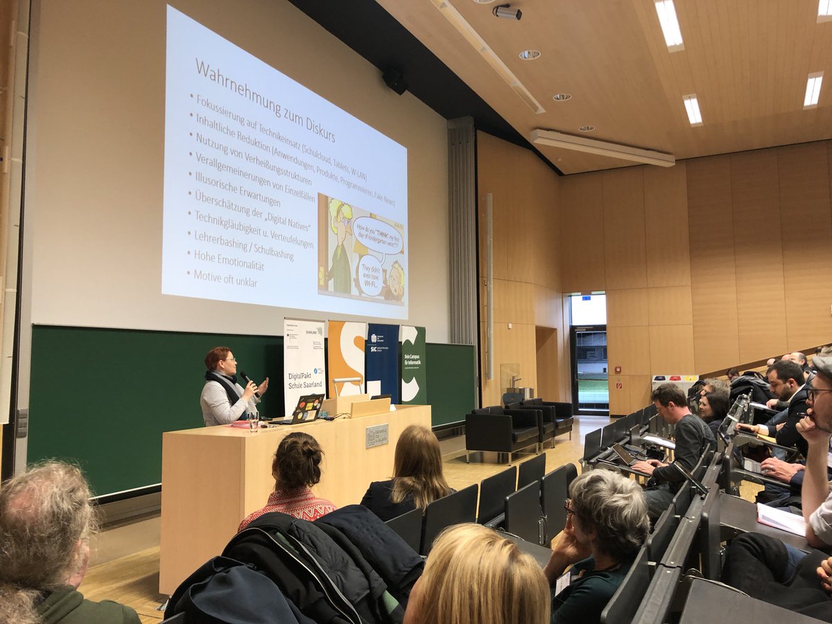 Vortrag „Wozu eigentlich digitale Bildung? – Und was das mit Informatik zu tun hat“ von Prof. Ira Diethelm @elaine_miller auf dem Tag der digitalen Bildung #TddB20 @SIC_Saar @MBK_Saar @Saar_Uni