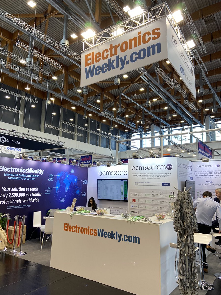 ElectronicsNews's tweet image. Day 2 of @embedded_world - stop by stand 4A-629 to relax, unwind and & get a FREE beer, courtesy of @ElectronicsNews & @oemsecrets 🍻#ew2020 #EmbeddedWorld2020 #embeddedworld