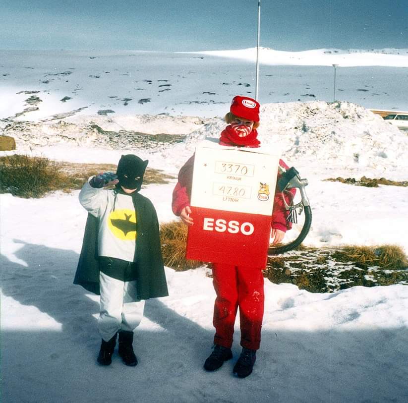 Munið þið eftir öskudeginum þegar allir voru bensíndælur? 

Ekki? Bara ég? Ó, ok.