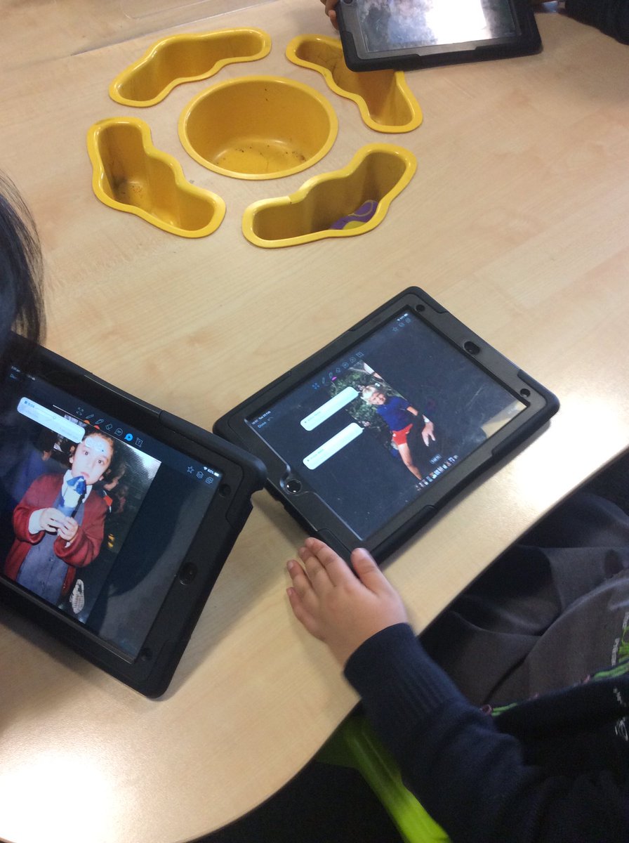 Blast from the past!  As part of our new topic ‘Family Album’ Year 1 used voice notes to predict which teachers these photos belonged to. Can you take a guess? 👶🏽<a href="/MrsKhanC5/">Mrs Khan</a> <a href="/Miss_Nawaz23/">Miss Nawaz</a>