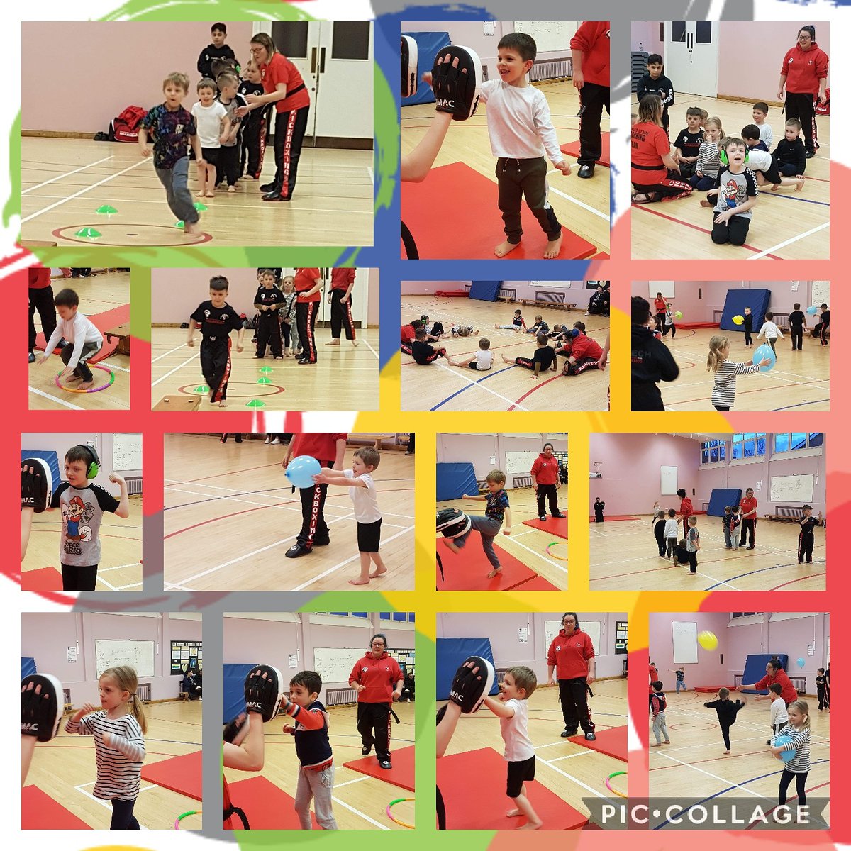 PMASKingsLynn's tweet photo. 🌟 What a FABULOUS start to our Little Warriors class! 🌟
Our new students took part in:
🥊 Punching relay races
🥊 Snap kicks on balloons
🥊 An obstacle course focused on agility, balance, &amp; a kickboxing combination! 🎉
#kickboxing #martialarts #thingstodo #kingslynn #sensports https://t.co/oHTvWhYPNm