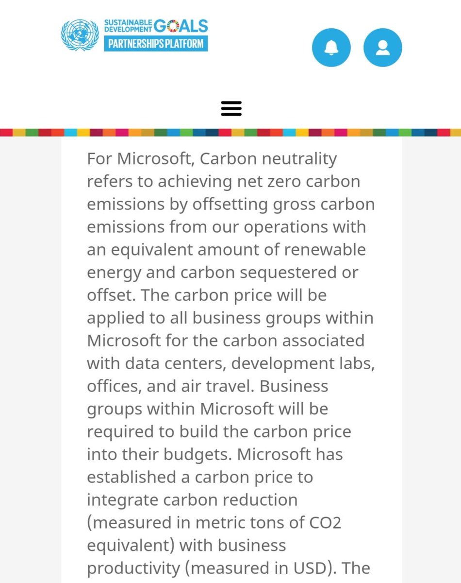 86) This is where the carbon credit/offset programs will be brought in from. Major corporations like Microsoft are already signing onto this initiative.