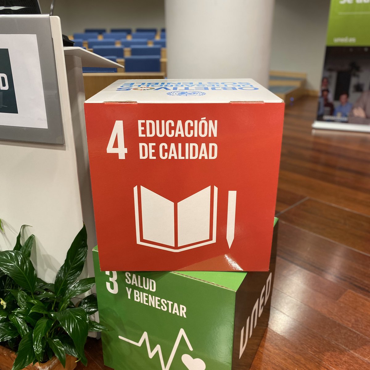 Estamos presentes en el I Día Internacional #ODSUNED @Educamdes #ODS #ODS4 #Agenda2030