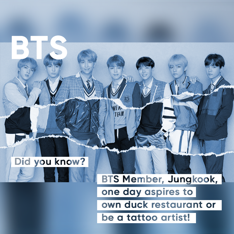 Last week saw the release of 'Map of the Soul: 7' by <a href="/BTS_twt/">방탄소년단</a> but #DidYouKnow that member, #Jungkook, has rather different ideas for his future?

#WednesdayWisdom