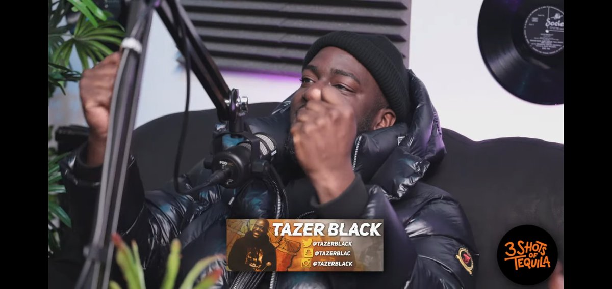 DavinaJ_'s tweet photo. Lol, "Yes, I got one right". Your face @TazerBlack so much glee lol.
#3shotsoftequila #ep184 https://t.co/TTWsBDBwPX